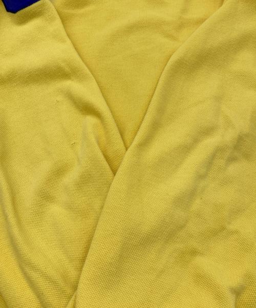 POLO RALPH LAUREN（ポロ・ラルフローレン）POLO RALPH LAUREN (ポロ・ラルフローレン) ロングポロシャツ イエロー サイズ:XLの古着・服飾アイテム