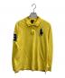 POLO RALPH LAUREN（ポロ・ラルフローレン）の古着「ロングポロシャツ」｜イエロー