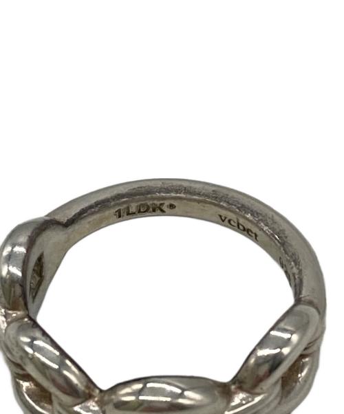 vebet jewelry（ベベット ジュエリー）vebet jewelry (ベベット ジュエリー) 1LDK (ワンエルディーケー) 【別注】reverse chain ring for 1LDK サイズ:13号の古着・服飾アイテム