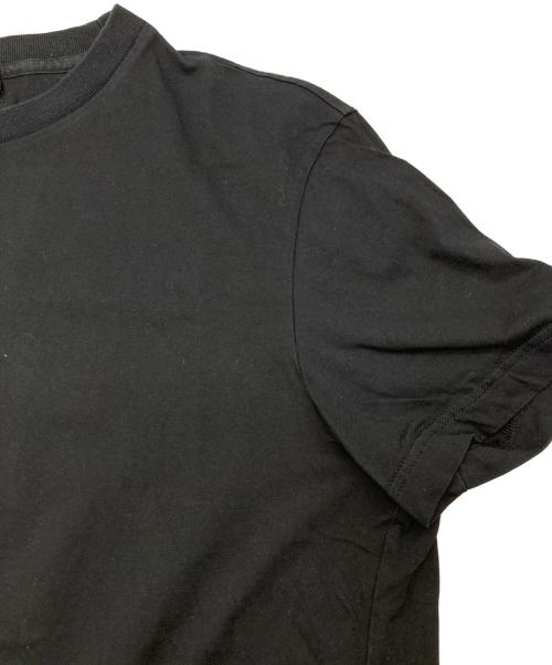 PRADA（プラダ）PRADA (プラダ) 三角プレートパッチＴシャツ ブラック サイズ:Mの古着・服飾アイテム