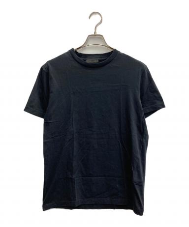 中古・古着通販】PRADA (プラダ) 三角プレートパッチTシャツ ブラック
