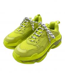 BALENCIAGA（バレンシアガ）の古着「Triple S Clear Sole スニーカー」｜イエロー