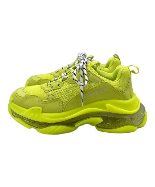 BALENCIAGA（バレンシアガ）BALENCIAGA (バレンシアガ) Triple S Clear Sole スニーカー イエロー サイズ:27の古着・服飾アイテム