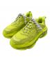 BALENCIAGA（バレンシアガ）の古着「Triple S Clear Sole スニーカー」｜イエロー