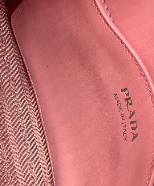 PRADA（プラダ）PRADA (プラダ) サフィアーノ レザー 2WAY ハンドバック ピンクの古着・服飾アイテム
