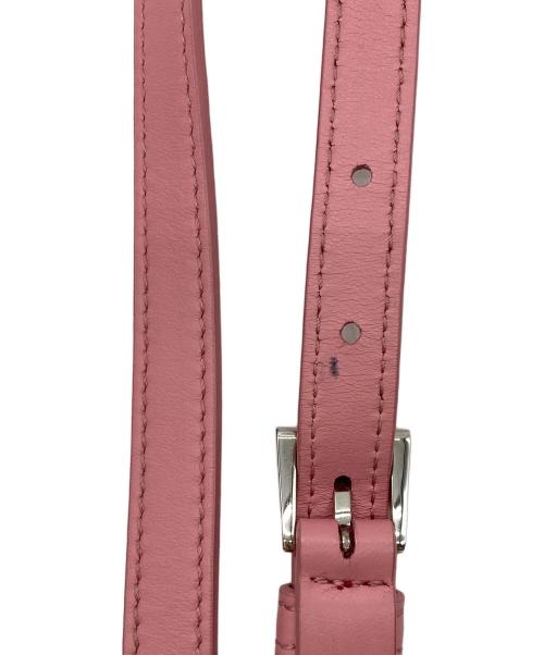 PRADA（プラダ）PRADA (プラダ) サフィアーノ レザー 2WAY ハンドバック ピンクの古着・服飾アイテム