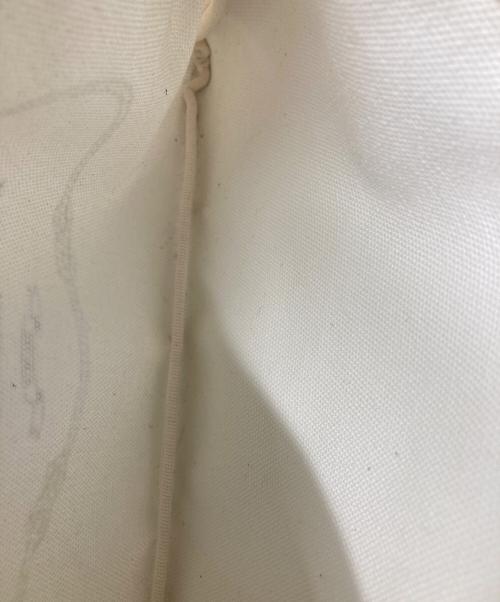 PRADA（プラダ）PRADA (プラダ) CANAPA PLEX 2WAY クリアトートバック ホワイトの古着・服飾アイテム