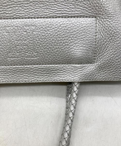 HIROFU（ヒロフ）HIROFU (ヒロフ) トートバッグ シルバーの古着・服飾アイテム