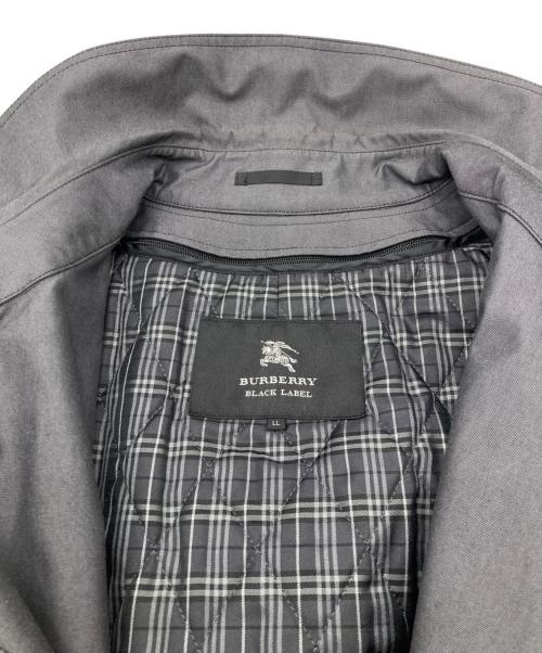 BURBERRY BLACK LABEL（バーバリーブラックレーベル）BURBERRY BLACK LABEL (バーバリーブラックレーベル) ライナー付トレンチコート グレー サイズ:LLの古着・服飾アイテム