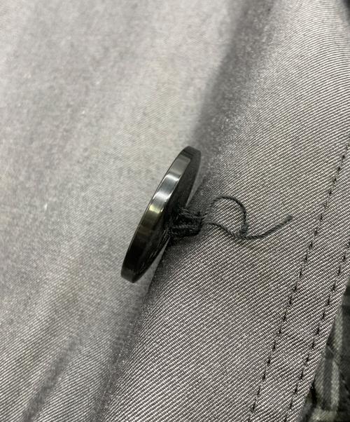 BURBERRY BLACK LABEL（バーバリーブラックレーベル）BURBERRY BLACK LABEL (バーバリーブラックレーベル) ライナー付トレンチコート グレー サイズ:LLの古着・服飾アイテム