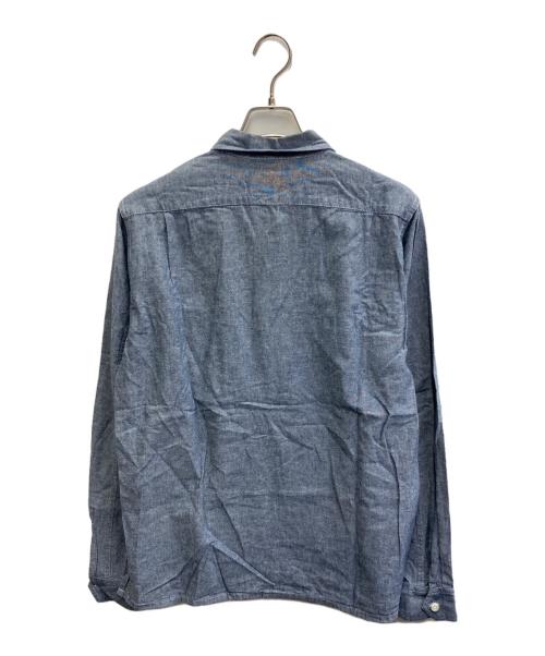 Engineered Garments（エンジニアド ガーメンツ）Engineered Garments (エンジニアド ガーメンツ) オープンカラーシャツ インディゴ サイズ:Mの古着・服飾アイテム