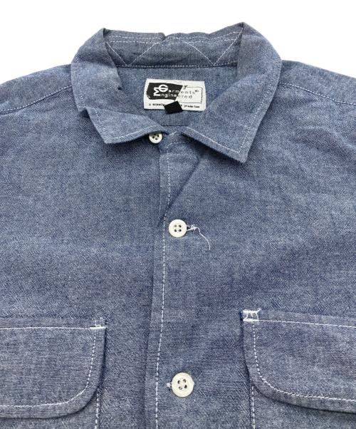 Engineered Garments（エンジニアド ガーメンツ）Engineered Garments (エンジニアド ガーメンツ) オープンカラーシャツ インディゴ サイズ:Mの古着・服飾アイテム