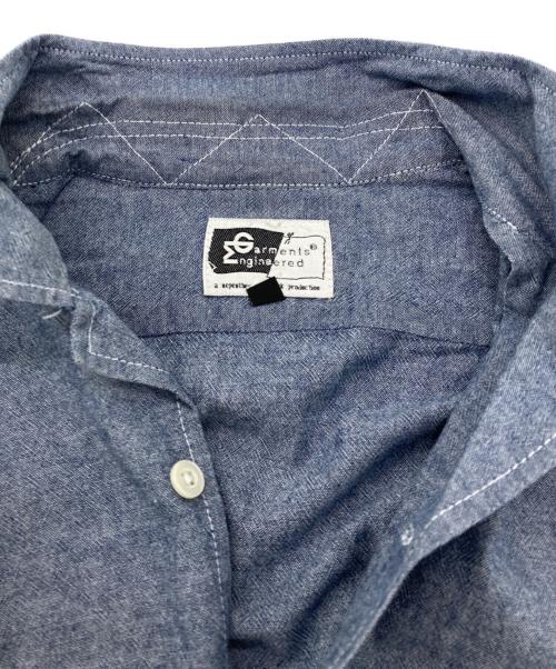 Engineered Garments（エンジニアド ガーメンツ）Engineered Garments (エンジニアド ガーメンツ) オープンカラーシャツ インディゴ サイズ:Mの古着・服飾アイテム