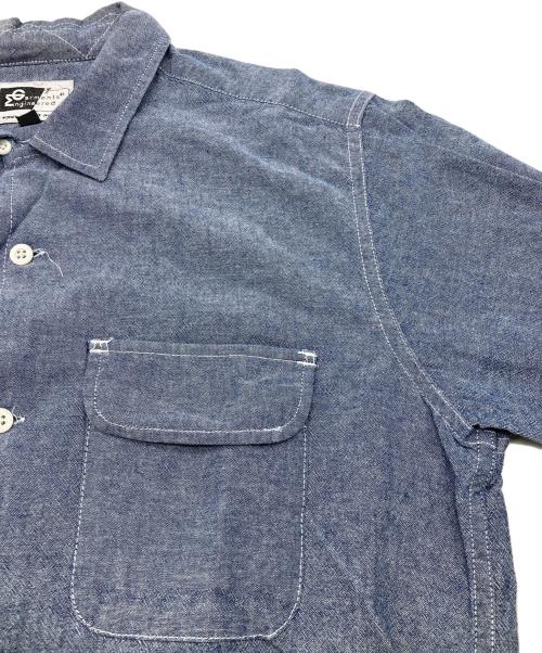 Engineered Garments（エンジニアド ガーメンツ）Engineered Garments (エンジニアド ガーメンツ) オープンカラーシャツ インディゴ サイズ:Mの古着・服飾アイテム