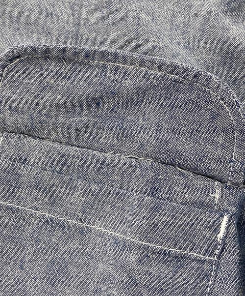 Engineered Garments（エンジニアド ガーメンツ）Engineered Garments (エンジニアド ガーメンツ) オープンカラーシャツ インディゴ サイズ:Mの古着・服飾アイテム