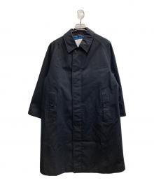 nanamica（ナナミカ）の古着「GORE-TEX Balmacaan Coat」｜ネイビー
