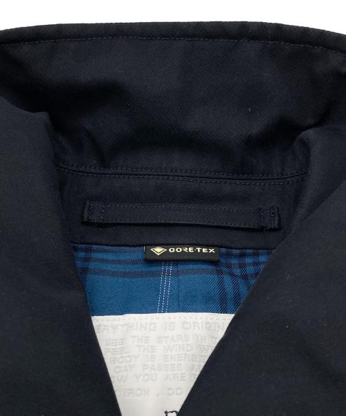 nanamica（ナナミカ）nanamica (ナナミカ) GORE-TEX Balmacaan Coat ネイビー サイズ:XSの古着・服飾アイテム