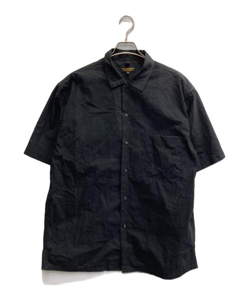 A vontade（アボンタージ）A vontade (アボンタージ) オープンカラーシャツ ブラック サイズ:Lの古着・服飾アイテム