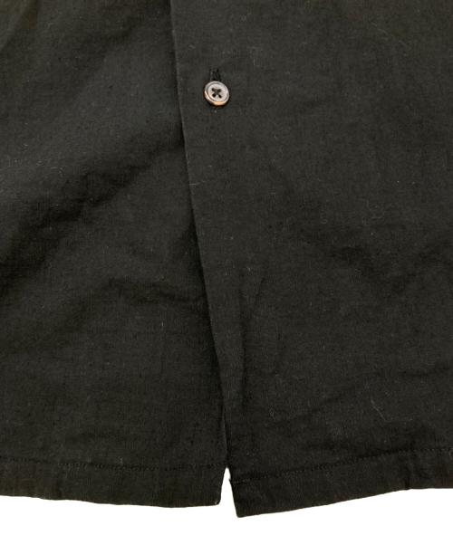 A vontade（アボンタージ）A vontade (アボンタージ) オープンカラーシャツ ブラック サイズ:Lの古着・服飾アイテム