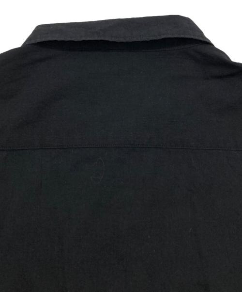 A vontade（アボンタージ）A vontade (アボンタージ) オープンカラーシャツ ブラック サイズ:Lの古着・服飾アイテム