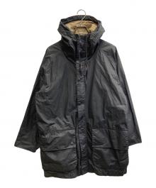 Barbour（バブアー）の古着「OVERSIZED HIKING WAX オイルドコート」｜ブラック