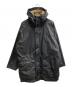 Barbour（バブアー）の古着「OVERSIZED HIKING WAX オイルドコート」｜ブラック