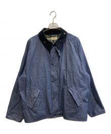 Barbour×JOURNAL STANDARD relume（バブアー×ジャーナルスタンダード レリューム）の古着「別注デニムトランスポートジャケット」｜インディゴ