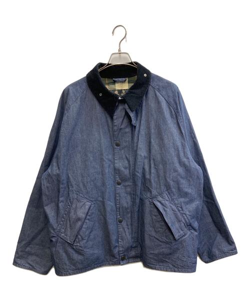 Barbour（バブアー）Barbour (バブアー) JOURNAL STANDARD relume (ジャーナルスタンダード レリューム) 別注デニムトランスポートジャケット インディゴ サイズ:38の古着・服飾アイテム