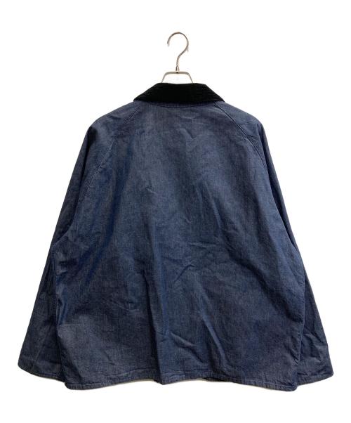 Barbour（バブアー）Barbour (バブアー) JOURNAL STANDARD relume (ジャーナルスタンダード レリューム) 別注デニムトランスポートジャケット インディゴ サイズ:38の古着・服飾アイテム