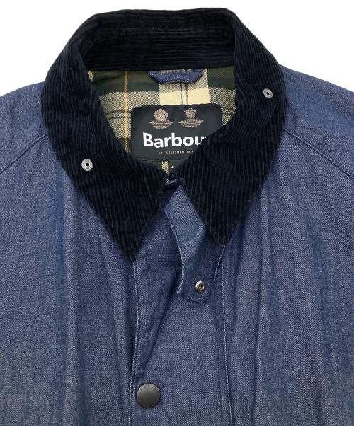 Barbour（バブアー）Barbour (バブアー) JOURNAL STANDARD relume (ジャーナルスタンダード レリューム) 別注デニムトランスポートジャケット インディゴ サイズ:38の古着・服飾アイテム