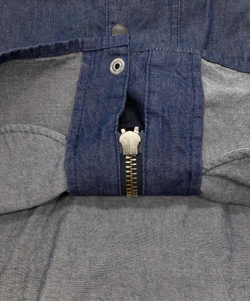 Barbour（バブアー）Barbour (バブアー) JOURNAL STANDARD relume (ジャーナルスタンダード レリューム) 別注デニムトランスポートジャケット インディゴ サイズ:38の古着・服飾アイテム