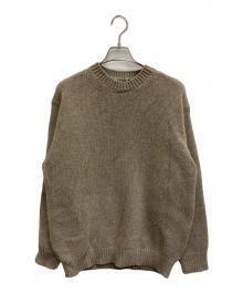 AGAIN（アゲイン）の古着「ウールカシミヤニット」｜ベージュ