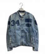 AMBUSHアンブッシュ）の古着「DENIM RIDER JACKET」｜インディゴ