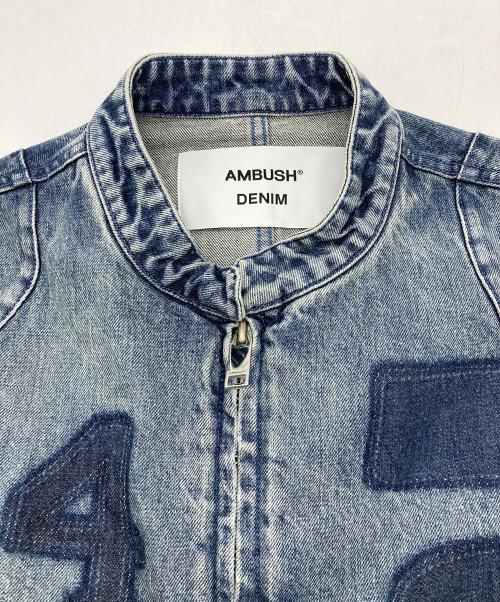 AMBUSH（アンブッシュ）AMBUSH (アンブッシュ) DENIM RIDER JACKET インディゴ サイズ:Mの古着・服飾アイテム