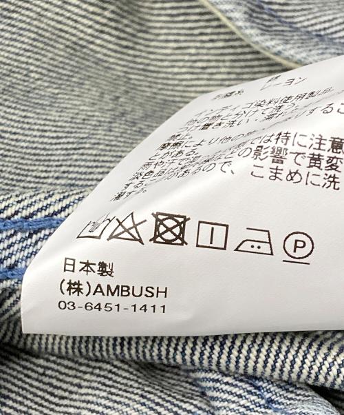 AMBUSH（アンブッシュ）AMBUSH (アンブッシュ) DENIM RIDER JACKET インディゴ サイズ:Mの古着・服飾アイテム