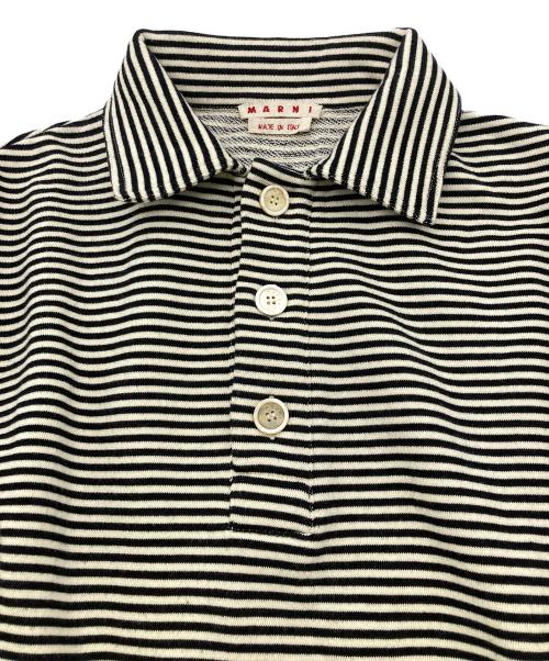 MARNI（マルニ）MARNI (マルニ) Knitted Polo Roundneck Sweater ホワイト サイズ:46の古着・服飾アイテム