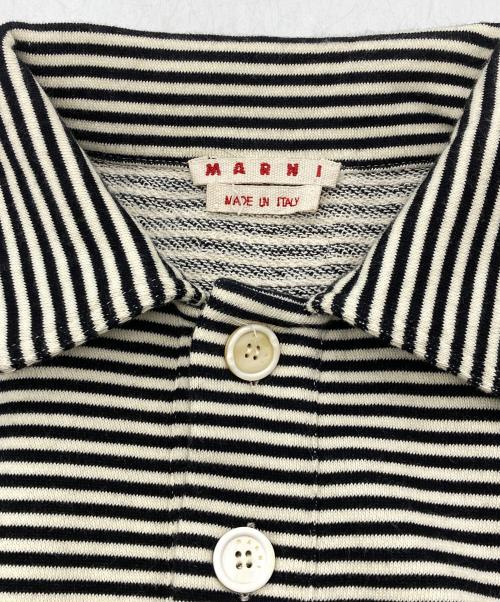 MARNI（マルニ）MARNI (マルニ) Knitted Polo Roundneck Sweater ホワイト サイズ:46の古着・服飾アイテム