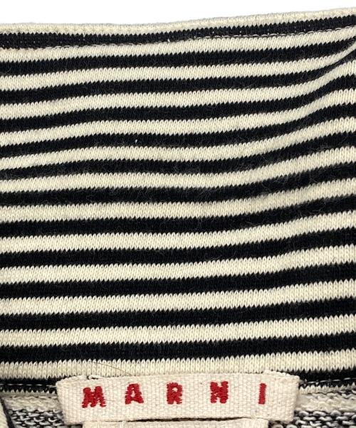 MARNI（マルニ）MARNI (マルニ) Knitted Polo Roundneck Sweater ホワイト サイズ:46の古着・服飾アイテム