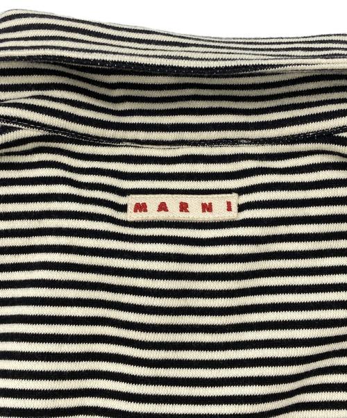MARNI（マルニ）MARNI (マルニ) Knitted Polo Roundneck Sweater ホワイト サイズ:46の古着・服飾アイテム