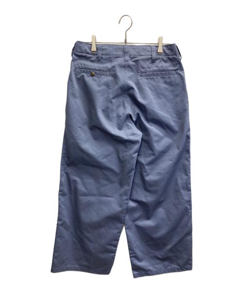 JOURNAL STANDARD relume（ジャーナルスタンダード レリューム）JOURNAL STANDARD relume (ジャーナルスタンダード レリューム) 26SS ワイド カット チノパンツ ブルー サイズ:Mの古着・服飾アイテム