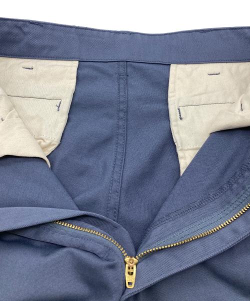 JOURNAL STANDARD relume（ジャーナルスタンダード レリューム）JOURNAL STANDARD relume (ジャーナルスタンダード レリューム) 26SS ワイド カット チノパンツ ブルー サイズ:Mの古着・服飾アイテム