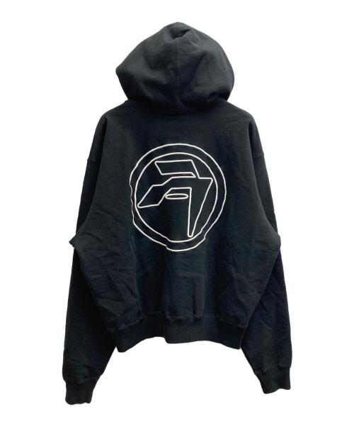 AMBUSH（アンブッシュ）AMBUSH (アンブッシュ) ロゴ ジップアップ フーディー ブラック サイズ:Lの古着・服飾アイテム
