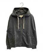 NIGEL CABOURN×THE ARMY GYMナイジェルケーボン×）の古着「ジップアップフーディ」｜グレー