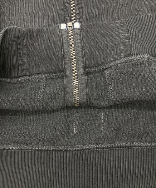 NIGEL CABOURN（ナイジェルケーボン）NIGEL CABOURN (ナイジェルケーボン) THE ARMY GYM ジップアップフーディ グレー サイズ:Sの古着・服飾アイテム