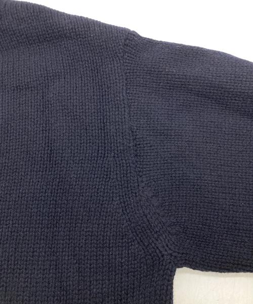 AGAIN（アゲイン）AGAIN (アゲイン) ウールカシミヤニット ネイビー サイズ:ＦＲＥＥの古着・服飾アイテム