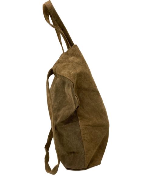 DECI（デシ）DECI (デシ) Suede Tote Bag ブラウンの古着・服飾アイテム