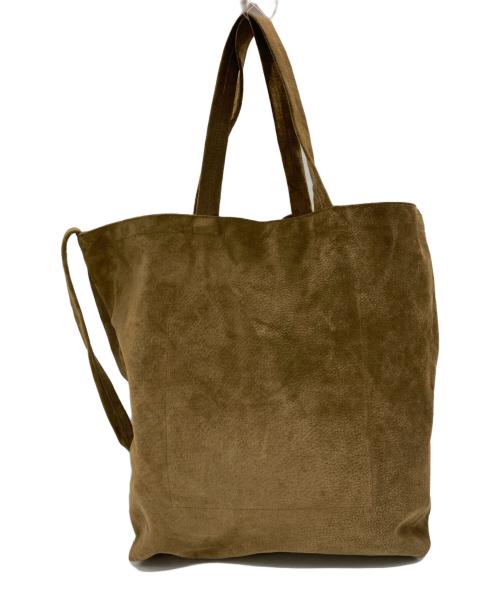 DECI（デシ）DECI (デシ) Suede Tote Bag ブラウンの古着・服飾アイテム
