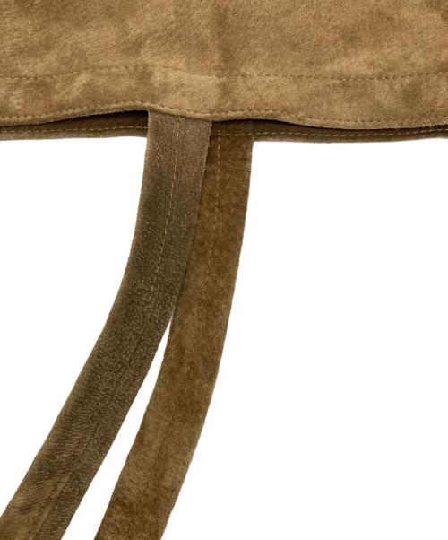 DECI（デシ）DECI (デシ) Suede Tote Bag ブラウンの古着・服飾アイテム