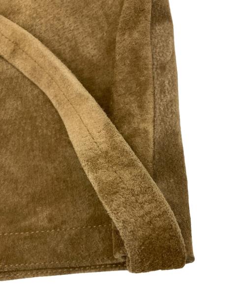 DECI（デシ）DECI (デシ) Suede Tote Bag ブラウンの古着・服飾アイテム
