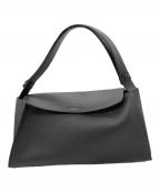 STUDIO NICHOLSONスタジオ ニコルソン）の古着「SHIBORU LEATHER  BAG」｜ブラック